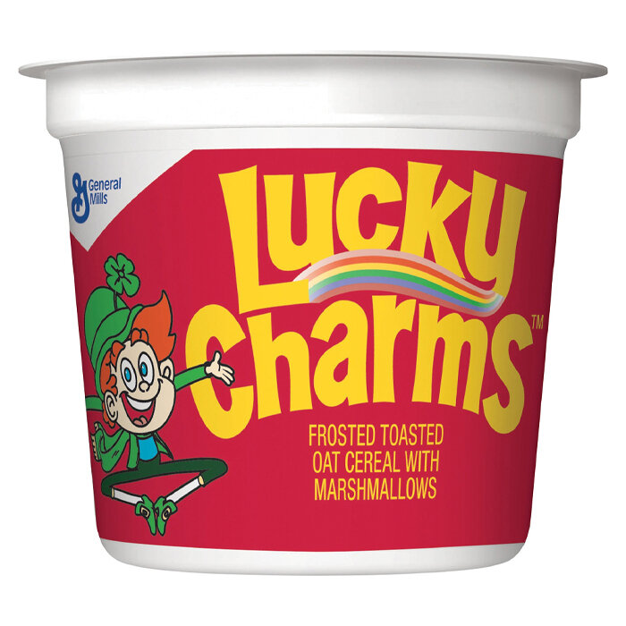 Сухой завтрак Lucky Charms с маршмеллоу в стакане (США), 48 г - фотография № 5