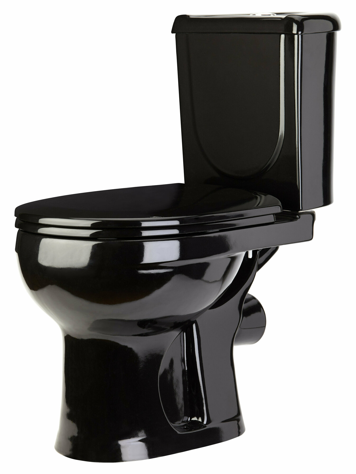 фото Унитаз-компакт Оскольская керамика "Ирида" Стандарт, черный 40374110402