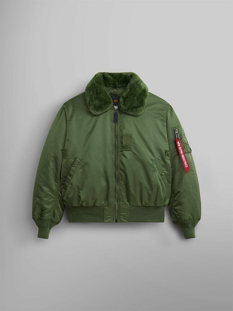 Зимний бомбер B-15 Jacket (SAGE, S)