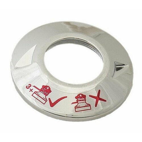 Верхняя гайка с прокладкой для шкотовых лебедок 28-54ST, хромированная (арт. Lewmar 48000444) (10260093)