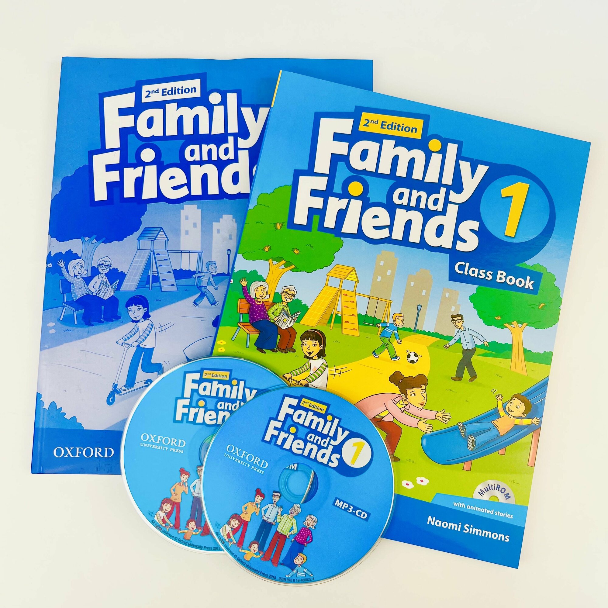 Family and Friends 1. полный комплект: Учебник+Тетрадь+CD диск