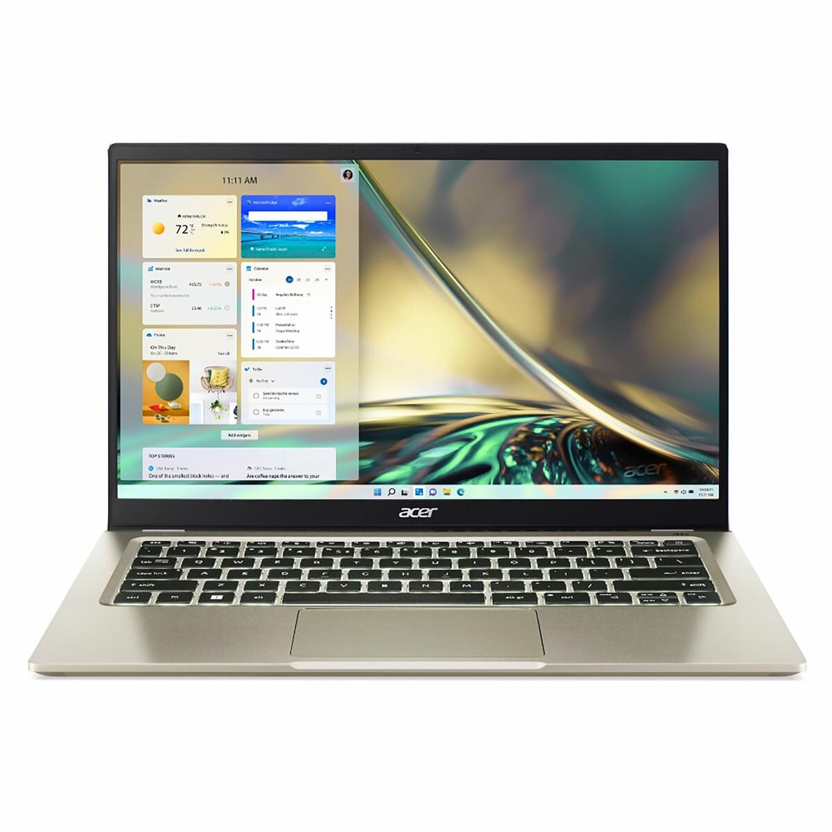 Ноутбук ACER SF314-512/i5-1240P/8GB/SSD512GB/14"/Iris Xe/IPS/FHD/Free DOS/Haze Gold (NX. K7NER.008)