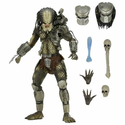 Хищник фигурка Predator Ultimate Jungle Hunter 7 8 neca predator ultimate 30th anniversary jungle hunter pvc action figure jungle hunter unmasked collectible model doll toys