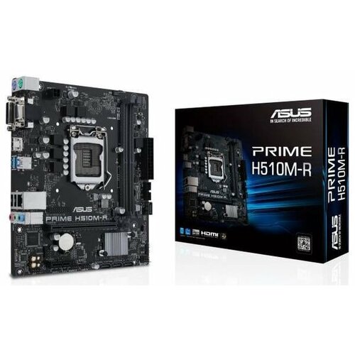 Материнская плата ASUS PRIME H510M-R R20-SI Soc-1200 Intel H470 840700₽