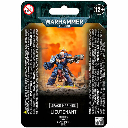 Миниатюры для настольной игры Games Workshop Warhammer 40000: Space Marines- Lieutenant 48-73 миниатюры для настольной игры games workshop warhammer 40000 blood angels sanguinary priest 41 14