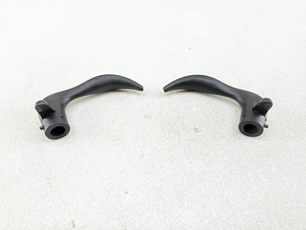 фото Ручка форточки УАЗ 469, 452 (комплект 2 шт.) Черные "упрз"