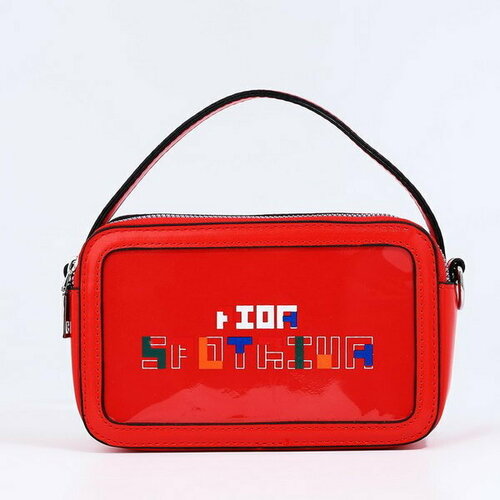 фото Сумка кросс-боди сима-ленд, красный