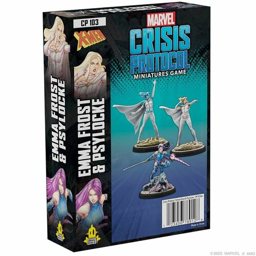 Настольная игра MARVEL CRISIS PROTOCOL EMMA FROST & PSYLOCKE EN