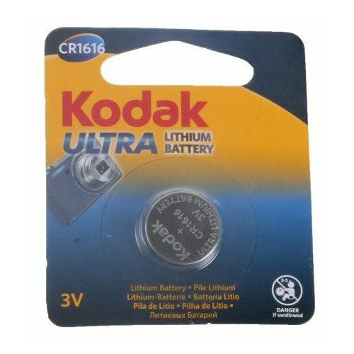 Kodak Батарейка CR1616 Kodak 3V батарейка cmos cr1616