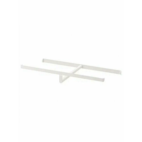 Штанга платяная IKEA HJALPA хэлпа для шкафа, 80x40 см белый
