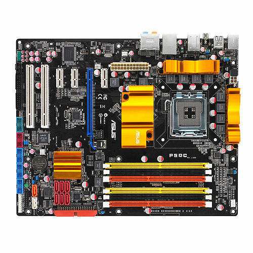 Материнская плата S-775 ASUS P5QC (iP45/4DDR2/2DDR3/SATA/Sb/Lan/ATX)