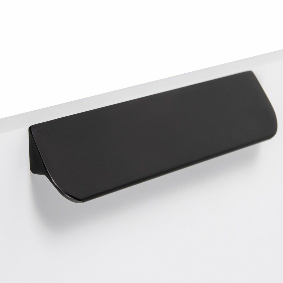 фото Мебельная ручка скоба BOYARD TICK RS156BL.3/96 Черный Матовый