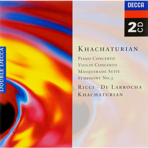 AUDIO CD Khachaturian: Piano Concerto / Violin Concerto, etc. Aram Khachaturian, Anatole Fistoulari, Stanley Black, Rafael Frühbeck de Burgos (2 CD)