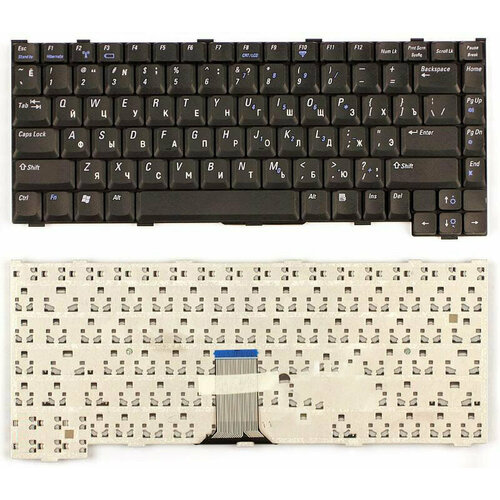 Клавиатура для ноутбука Dell Inspiron 1200 2200 Latitude 110L PP10S черная аккумулятор для dell inspiron 1000 1200 2200 latitude 110l g9812 squ 527