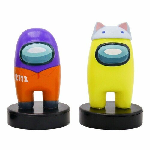 Набор фигурок-штампиков YuMe Among Us 2 шт 841₽