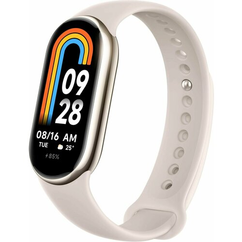 Фитнес-трекер Xiaomi Smart Band 8 M2239B1 162 золото белое бежевый bhr7166gl 598500₽