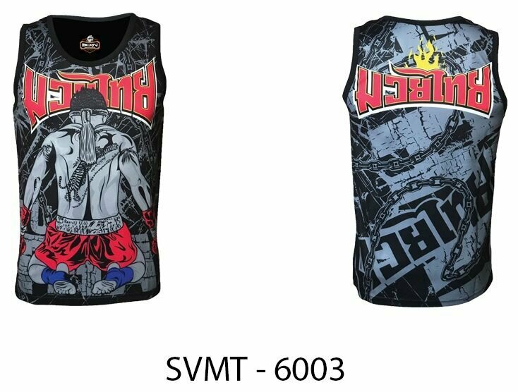 Футболка Born to be Muaythai, размер M, черный — фото 1