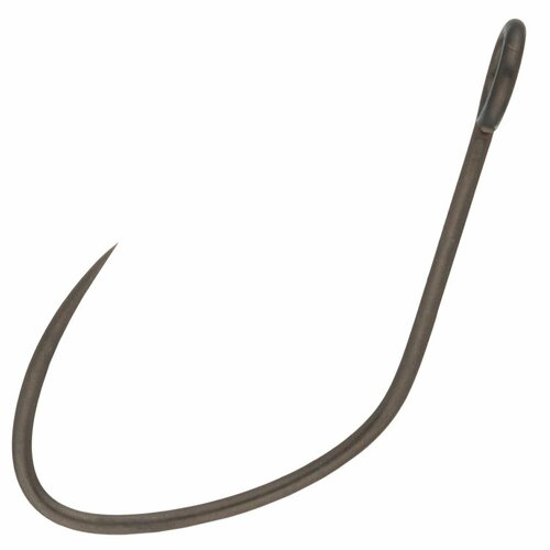 Крючок одинарный Vanfook Spoon Expert Hook Medium Wire SP-31F fusso black #5 (16шт) для рыбалки на щуку, судака, окуня