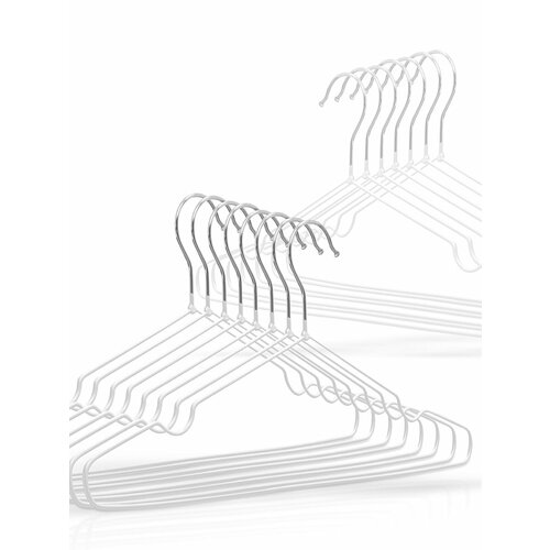 Вешалка-плечики для одежды метал.30 штук