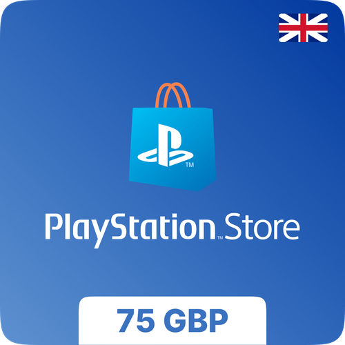 Подарочная карта PlayStation Store Великобритания - 75 GBP 1169000₽