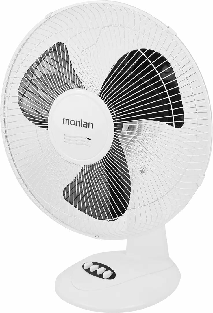 Вентилятор настольный Monlan MT-50BW 50 Вт 53 см цвет черно-белый