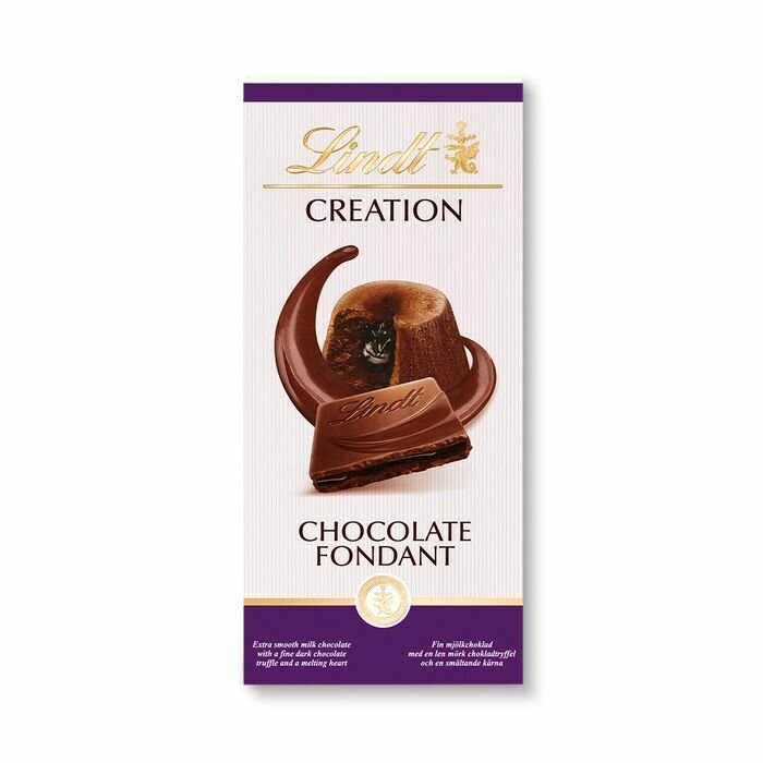 Шоколад Lindt Creation Chocolate Fondant Шоколадный фондант 150 гр (Финляндия)