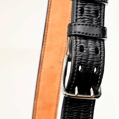 фото Ремень , размер 105-125, черный новинский