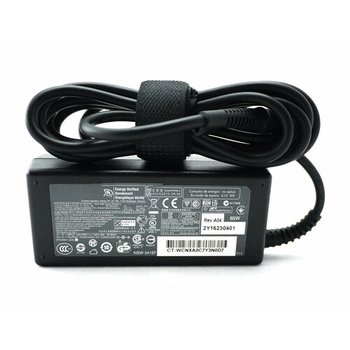 Адаптер блок питания для моноблока HP Pavilion 20-2101nr 22-b038ur 24-g038ur 19.5V-3,33A 65W (7,4mm)