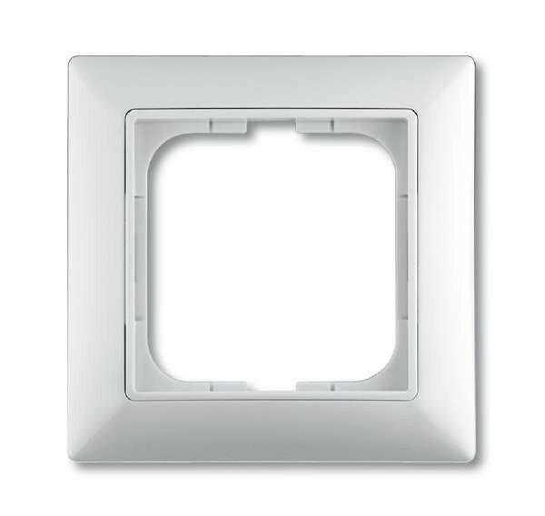 Basic55 2CKA001725A1484 Рамка 1-постовая (слоновая кость) ABB - фото №4