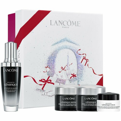 Lancome Набор Genifique (50+15+15+5ml) в подарочной коробке на 8 марта, в День рождения lancome advanced genifique sensitive 20мл