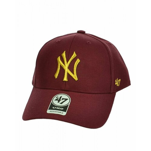 фото Бейсболка '47 brand, размер os (one size), бордовый