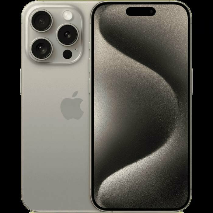 Смартфон Apple iPhone 15 Pro 256 ГБ, Dual: nano SIM + eSIM, титан