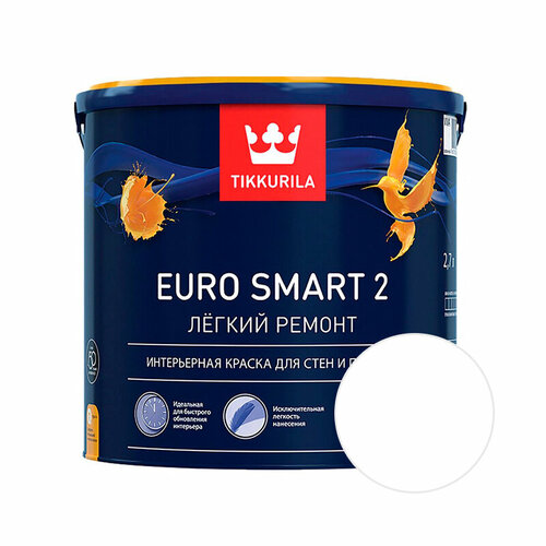 TIKKURILA Краска TIKKURILA Euro Smart 2 2,7 л