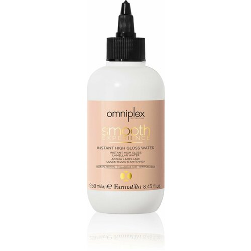 Ламеллярная вода Farmavita Omniplex Smooth Experiance глянцевая, 250 мл jkeratin activator extra gloss средство для термозащиты и блеска волос 200 мл