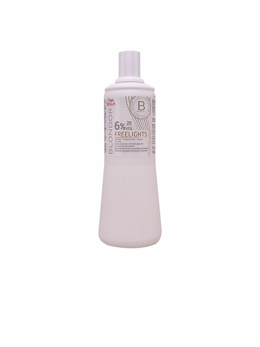 Wella Professionals Окислитель Blondor Freelights 6% 1000 мл (Wella Professionals, ) - фото №17
