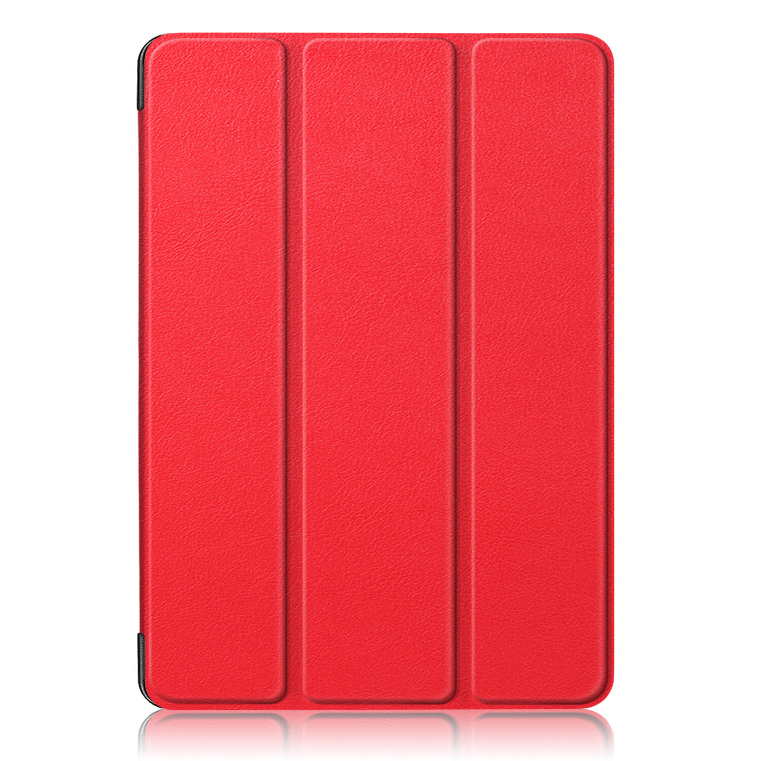 Чехол-обложка MyPads для iPad Air 4 10.9 (2020) - A2316, A2324, A2325, A2072 тонкий умный кожаный на пластиковой основе с трансформацией в подставку красный