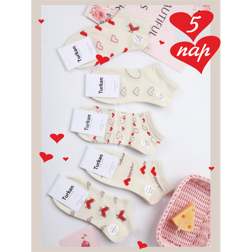 фото Носки turkan, 5 пар, размер 36-41, бежевый