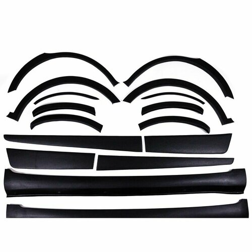 Накладки на пороги, арки и двери Лифан, Lifan X60 комплектом