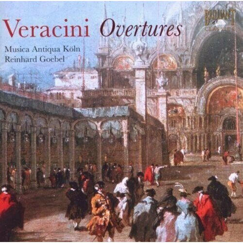 audio cd papetti fausto musica nel mondo vol 1 1 cd AUDIO CD VERACINI - Overtures, Musica Antiqua Koln. 1 CD