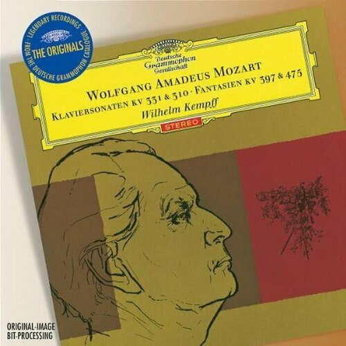 AUDIO CD MOZART: Piano Sonatas KV 310 + 331. Kempff (1 CD)