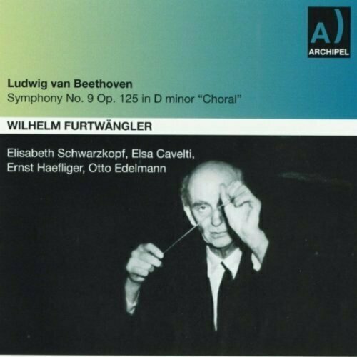 AUDIO CD Beethoven, Symphony #9. (Schwarzkopf, Cavelti, Haefliger, Edelmann, Lucerne Festival)