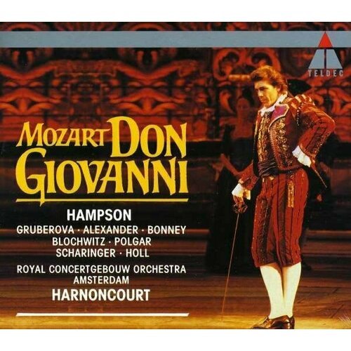 AUDIO CD Mozart: Don Giovanni. / Thomas Hampson, Edita Gruberova, Royal Concertgebouw Orchestra