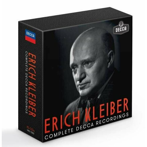 AUDIO CD Erich Kleiber - Complete Decca Recordings. 15 CD (Limited Box) audio cd nikolai lugansky complete erato recordings
