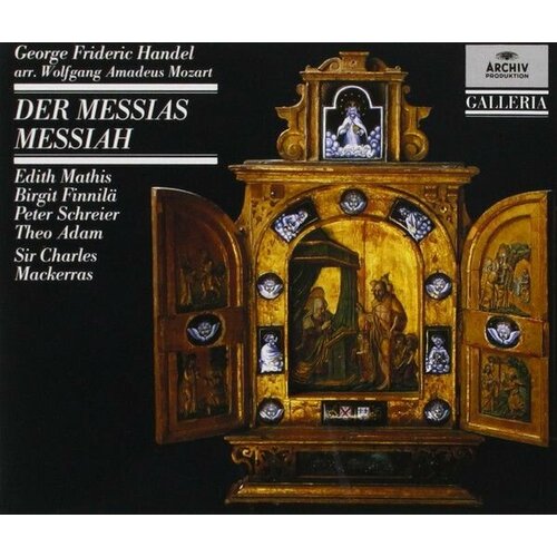 Audio CD George Frideric Handel*, Wolfgang Amadeus Mozart - Edith Mathis, Birgit Finnil , Peter Schreier, Theo Adam, Sir Charles Mackerras - Der Messias Messiah (2 CD) audio cd handel der messias pinnock