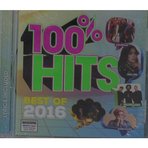 Audio CD 100% Hits: Best Of 2016 (1 CD)