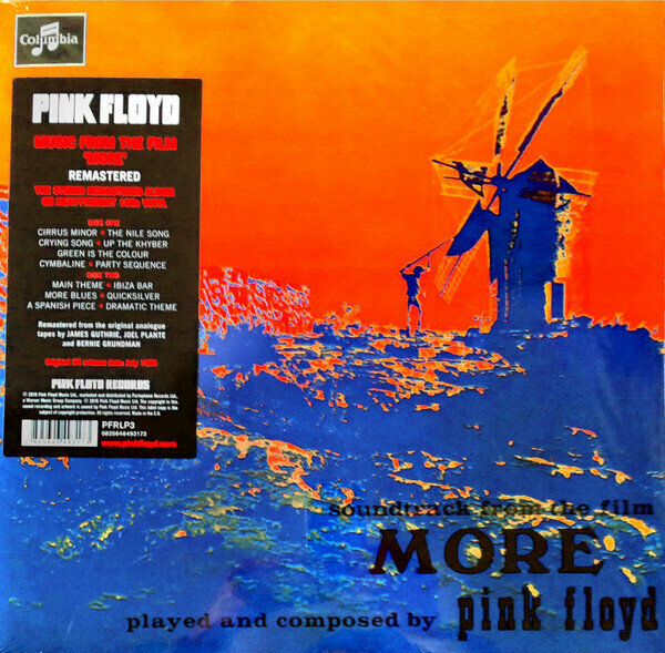 Виниловая пластинка Pink Floyd - Soundtrack From The Film "More". 1 LP