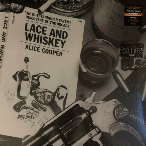 виниловая пластинка alice cooper lace and whiskey 1 lp Виниловая пластинка Alice Cooper - Lace And Whiskey. 1 LP