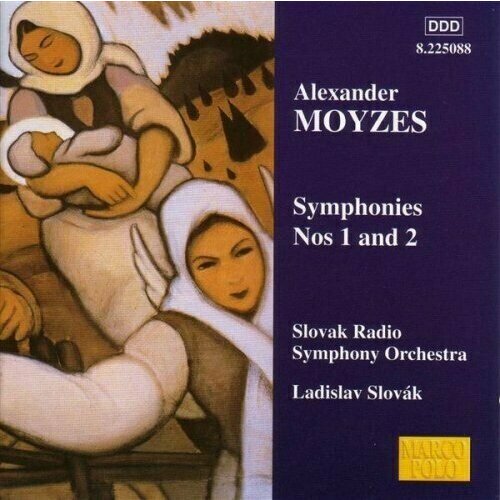 AUDIO CD MOYZES: Symphonies Nos. 1 and 2 moyzes symphonies nos 1 and 2