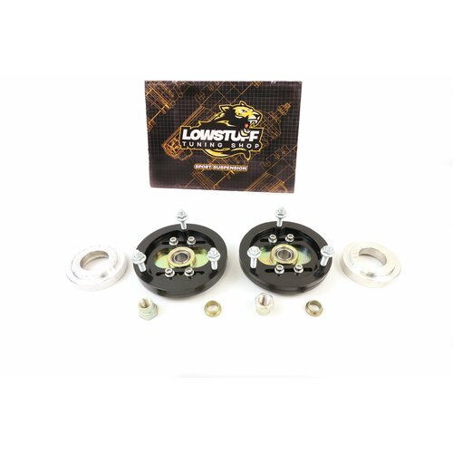 BMW E38 опоры переднего амортизатора с регулировкой развала тюнинг на ШС под стандартную подвеску LOWSTUFF LSCPBMWE38STK