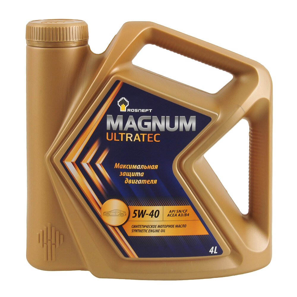 Синтетическое моторное масло Роснефть Magnum Ultratec 5W-40